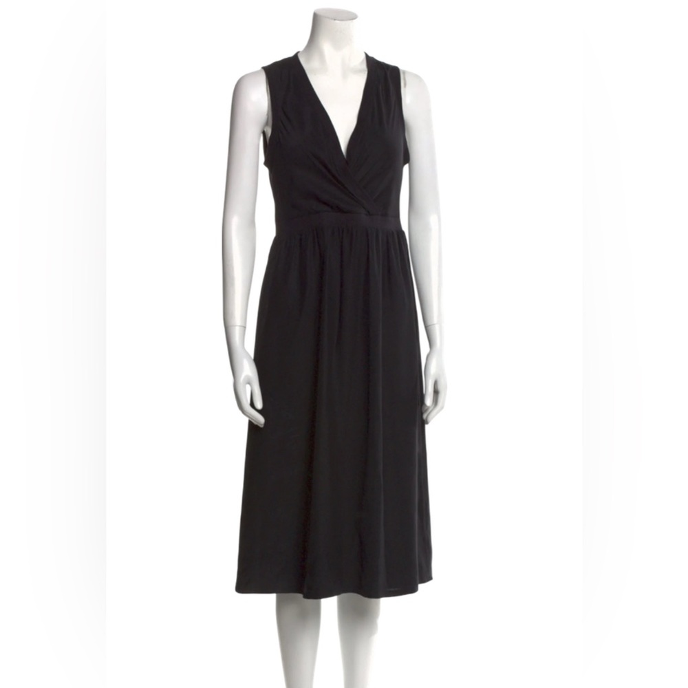 ATM Black Sleeveless Dress